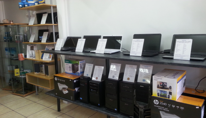  PCs on the shelves