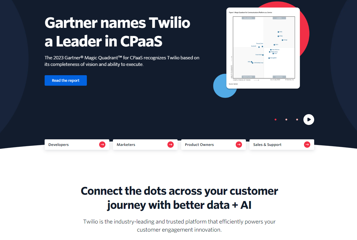 Twilio Cpaas vendor