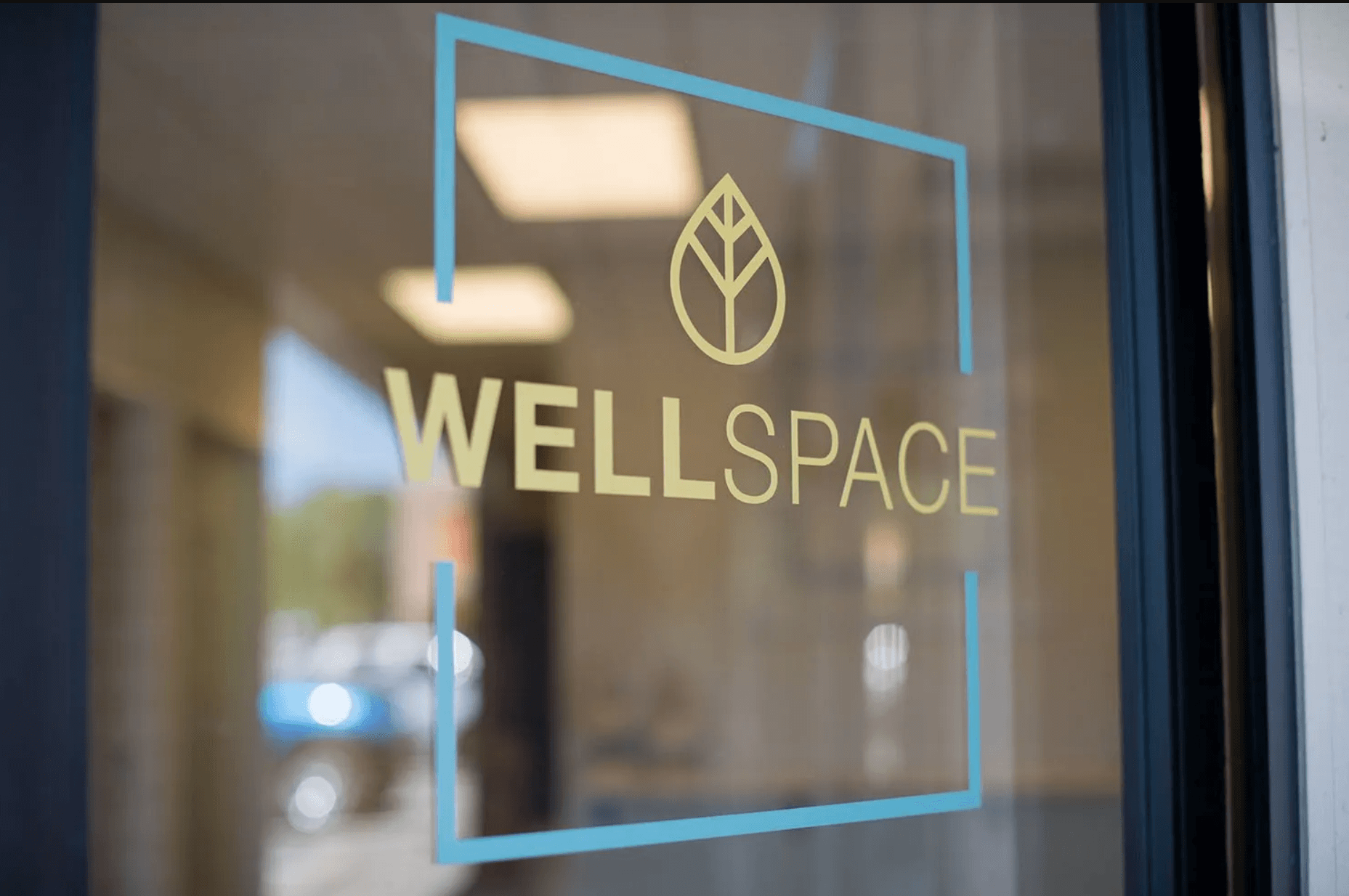 Wellspace logo on building